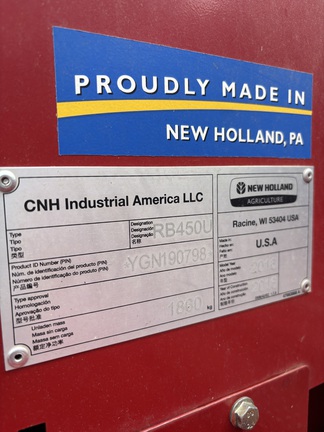 2018 New Holland Roll-Belt 450 Utility Picture 4 2018 New Holland Roll-Belt 450 Utility-4