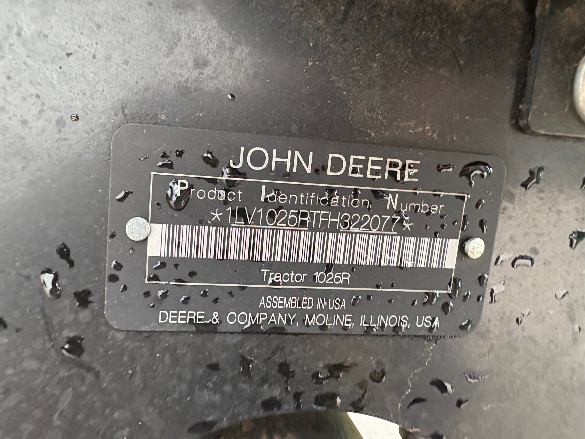 2015 John Deere 1025R Image 20