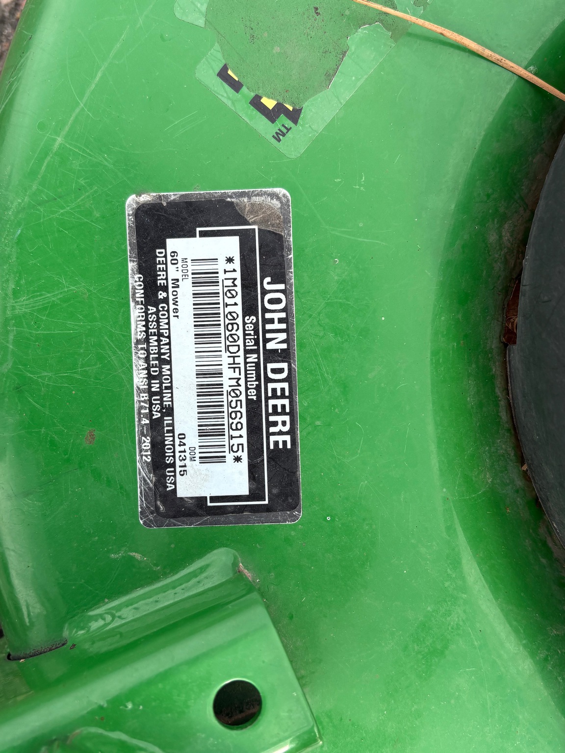 2015 John Deere 1025R Image 21