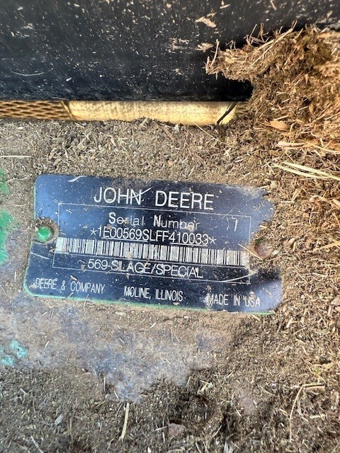 2015 John Deere 569 Silage Special Image 2