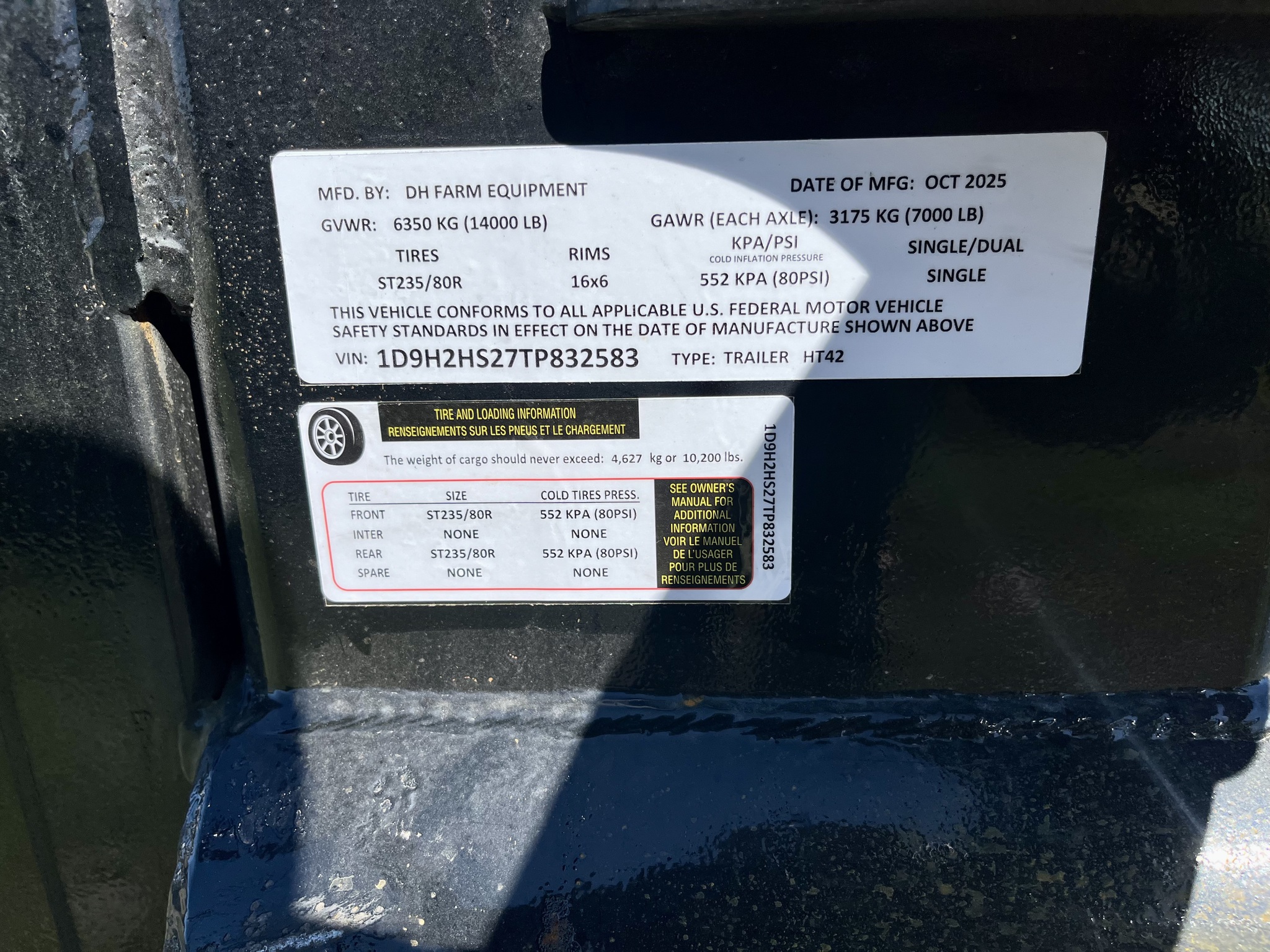 2025 DH Farm Equipment HT42GN Image 5