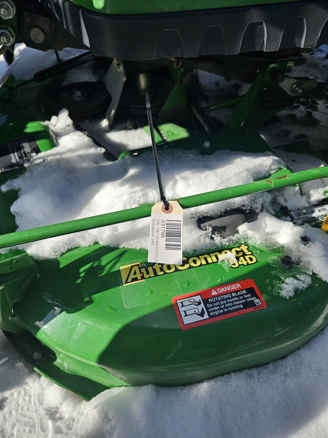 2019 John Deere 54DECK Image 1