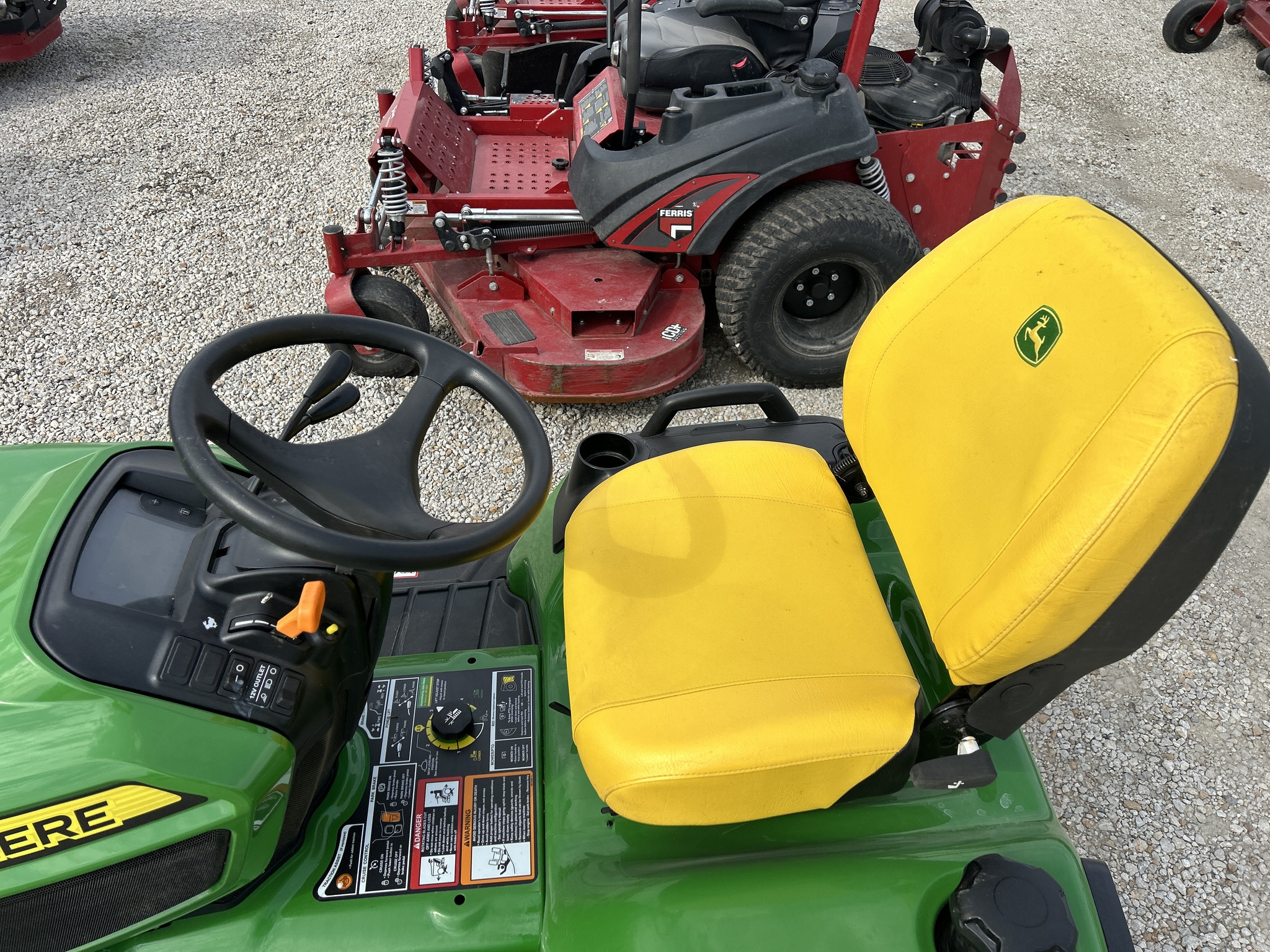  2024 John Deere X734 at Heritage Tractor in Roanoke, IL