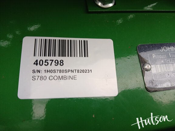 Photo of 2022 John Deere S780