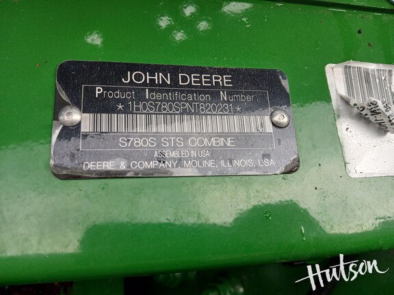 Photo of 2022 John Deere S780