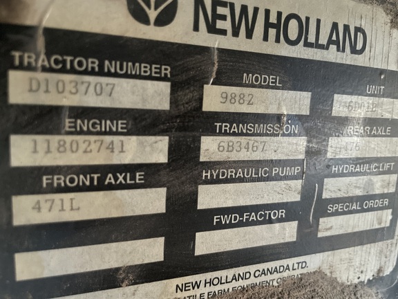 1996 New Holland 9882 - Photo7