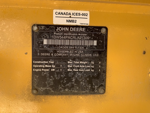 2024 John Deere 544 P