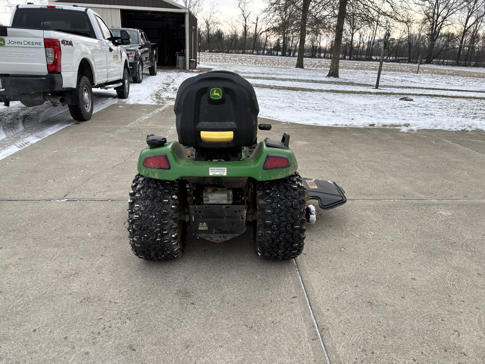 Used 2015 John Deere X580 Lawn & Garden Tractors at Koenig Equipment in Lebanon, OH - PhotoXL9