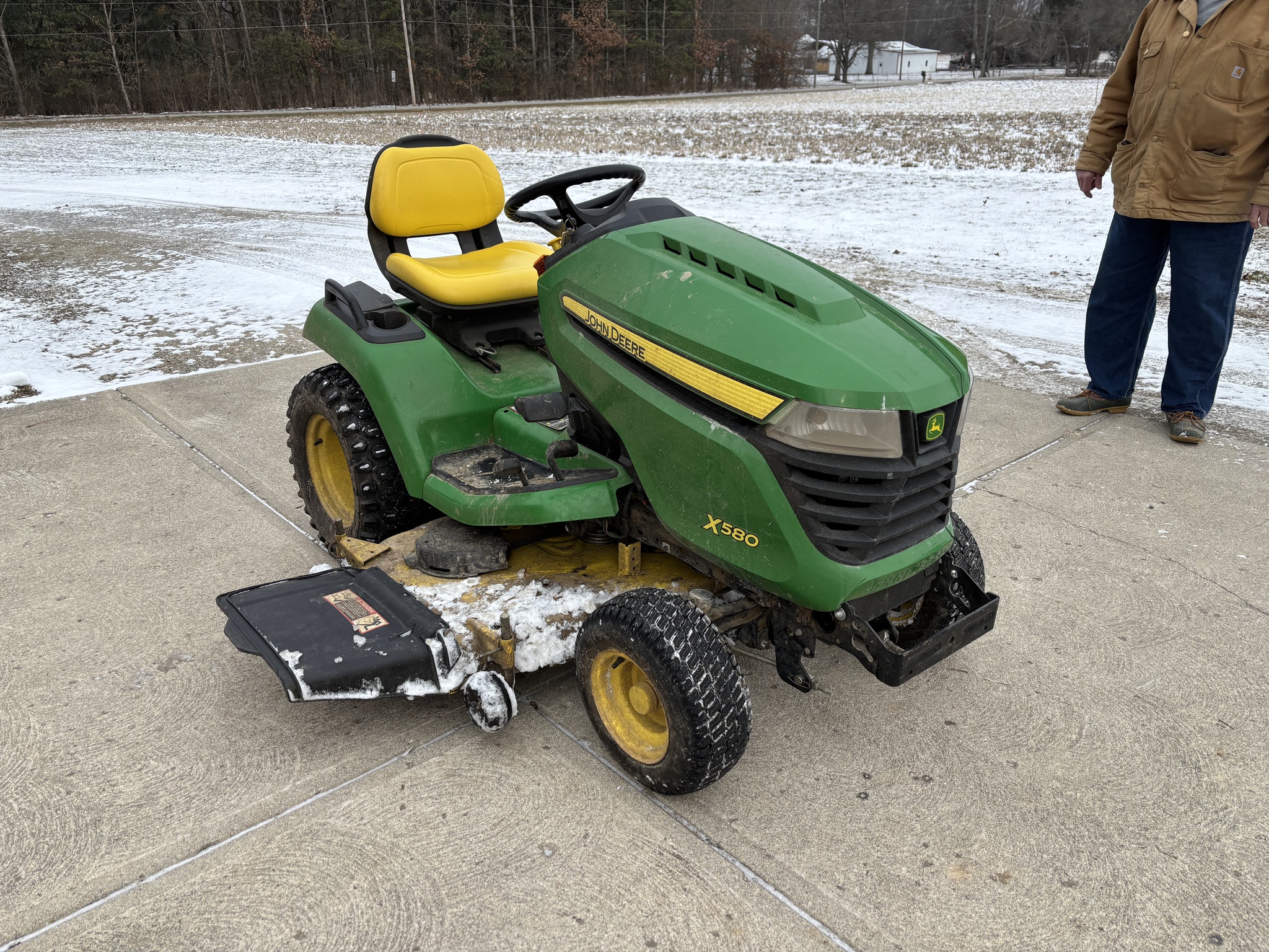 Used 2015 John Deere X580 Lawn & Garden Tractors at Koenig Equipment in Lebanon, OH - PhotoXL4