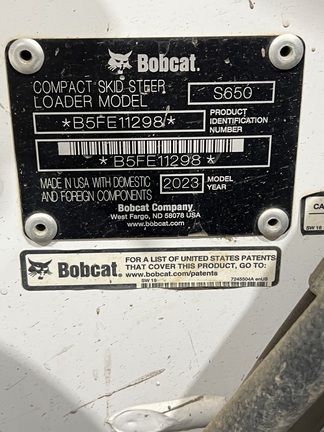 Used 2023 Bobcat S650 Skid Steer Loaders at Horizon Ag & Turf in Lloydminster, AB - Photo41