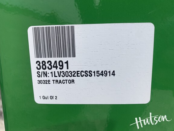 Photo of 2025 John Deere 3032E