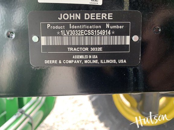 Photo of 2025 John Deere 3032E