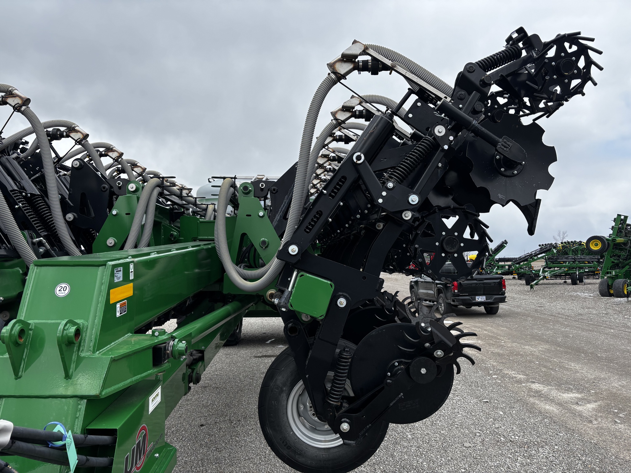 Used -- Unverferth Raptor 2030 DT Strip Tillers at Koenig Equipment in Anna, OH - PhotoXL4