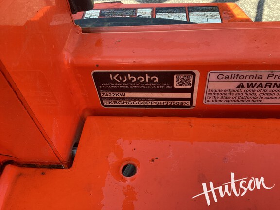 Photo of 2022 Kubota Z422KW