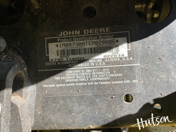 Photo of 2014 John Deere X730