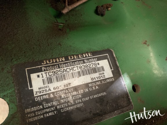 Photo of 2012 John Deere Z925A