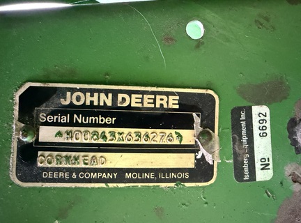 1990 John Deere 843 - Photo17