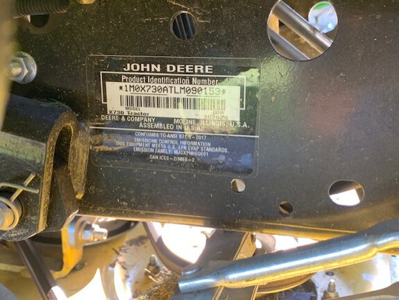 Photo of 2021 John Deere X730
