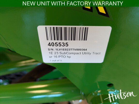 Photo of 2027 John Deere 1E 23