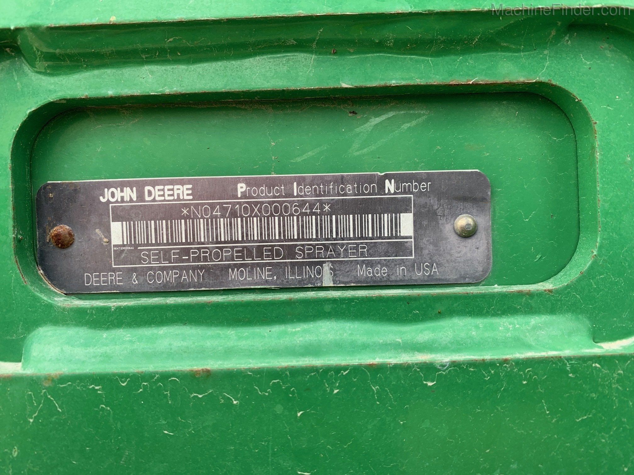 2001 John Deere 4710 Image 11