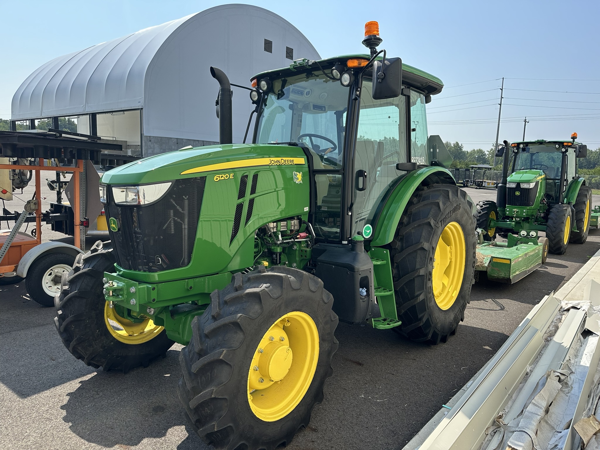 Used 2022 John Deere 6120E Cab Utility Tractors at Koenig Equipment in Richmond, IN - PhotoXL28
