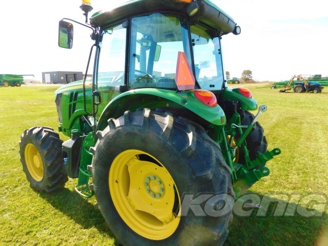 Used 2022 John Deere 6120E Cab Utility Tractors at Koenig Equipment in Richmond, IN - PhotoXL5