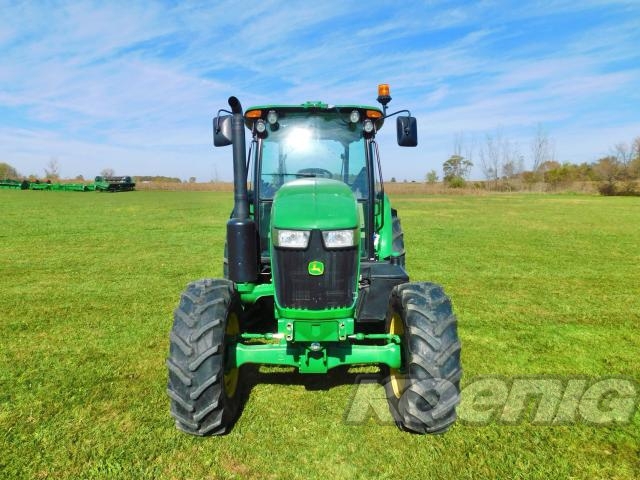 Used 2022 John Deere 6120E Cab Utility Tractors at Koenig Equipment in Richmond, IN - PhotoXL4