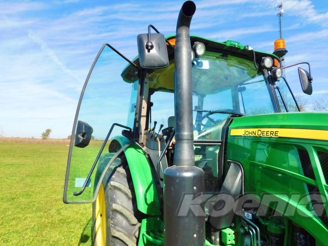 Used 2022 John Deere 6120E Cab Utility Tractors at Koenig Equipment in Richmond, IN - PhotoXL8