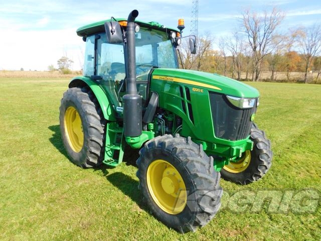 Used 2022 John Deere 6120E Cab Utility Tractors at Koenig Equipment in Richmond, IN - PhotoXL1