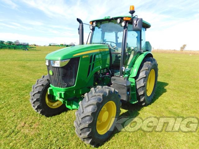 Used 2022 John Deere 6120E Cab Utility Tractors at Koenig Equipment in Richmond, IN - PhotoXL0