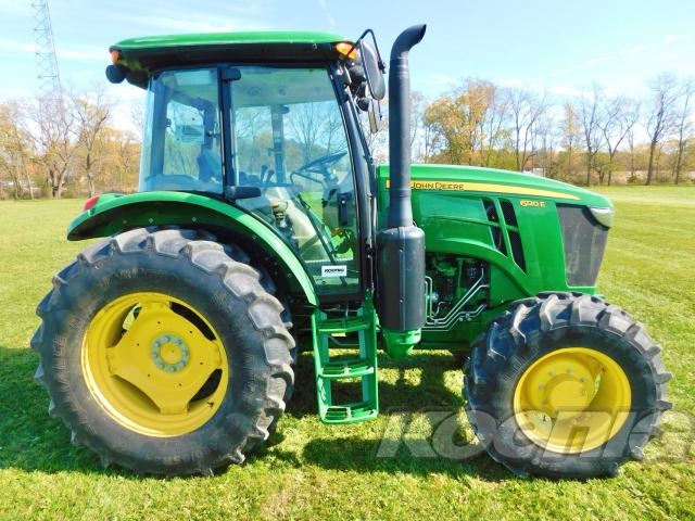 Used 2022 John Deere 6120E Cab Utility Tractors at Koenig Equipment in Richmond, IN - PhotoXL3