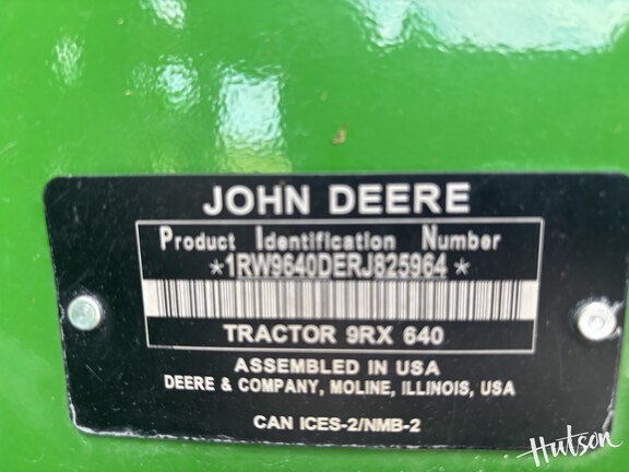 Photo of 2024 John Deere 9RX 640