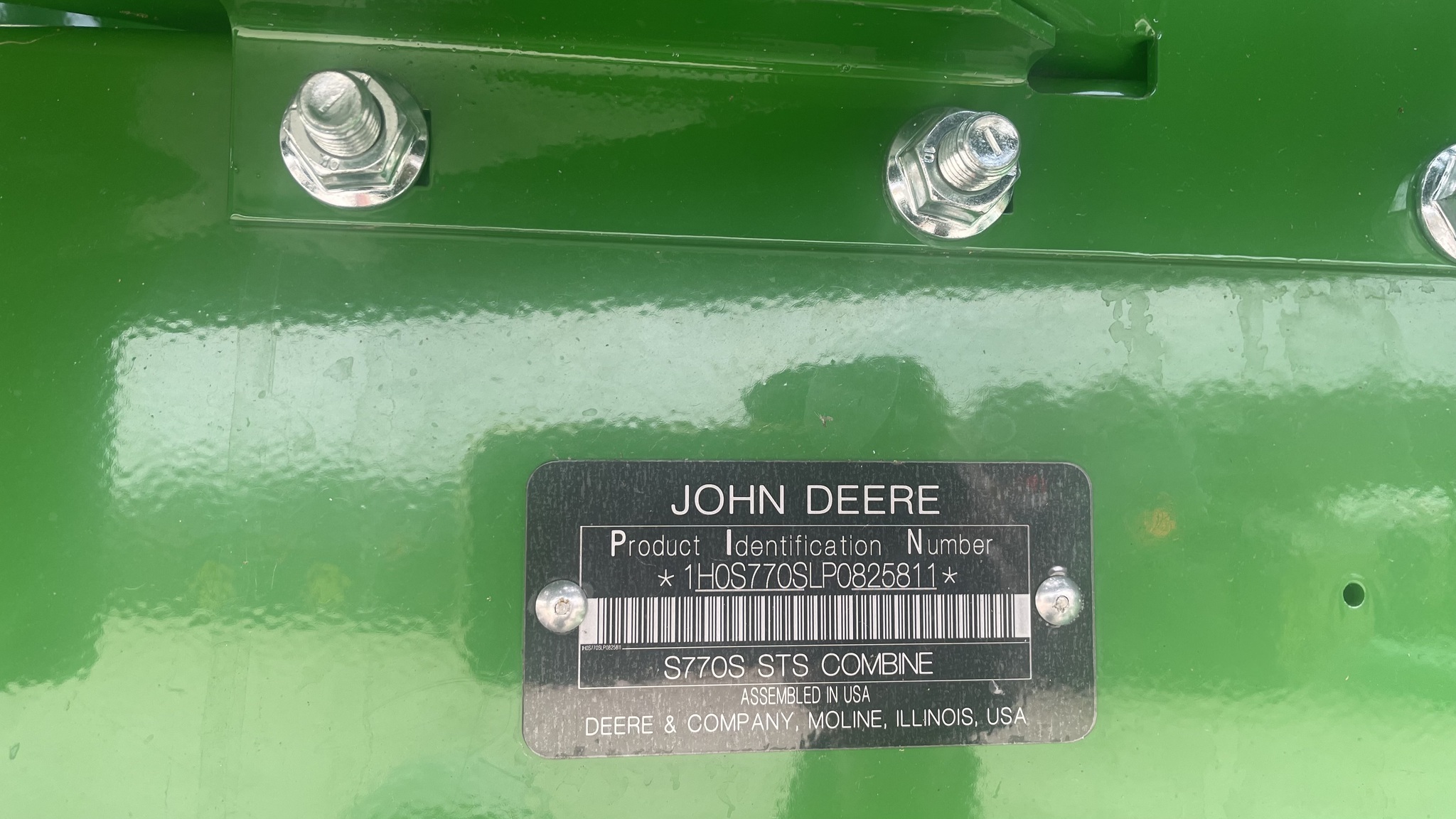2023 John Deere S770 Image 6