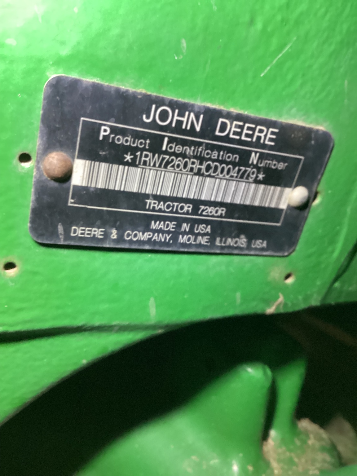 2012 John Deere 7260R Image 26