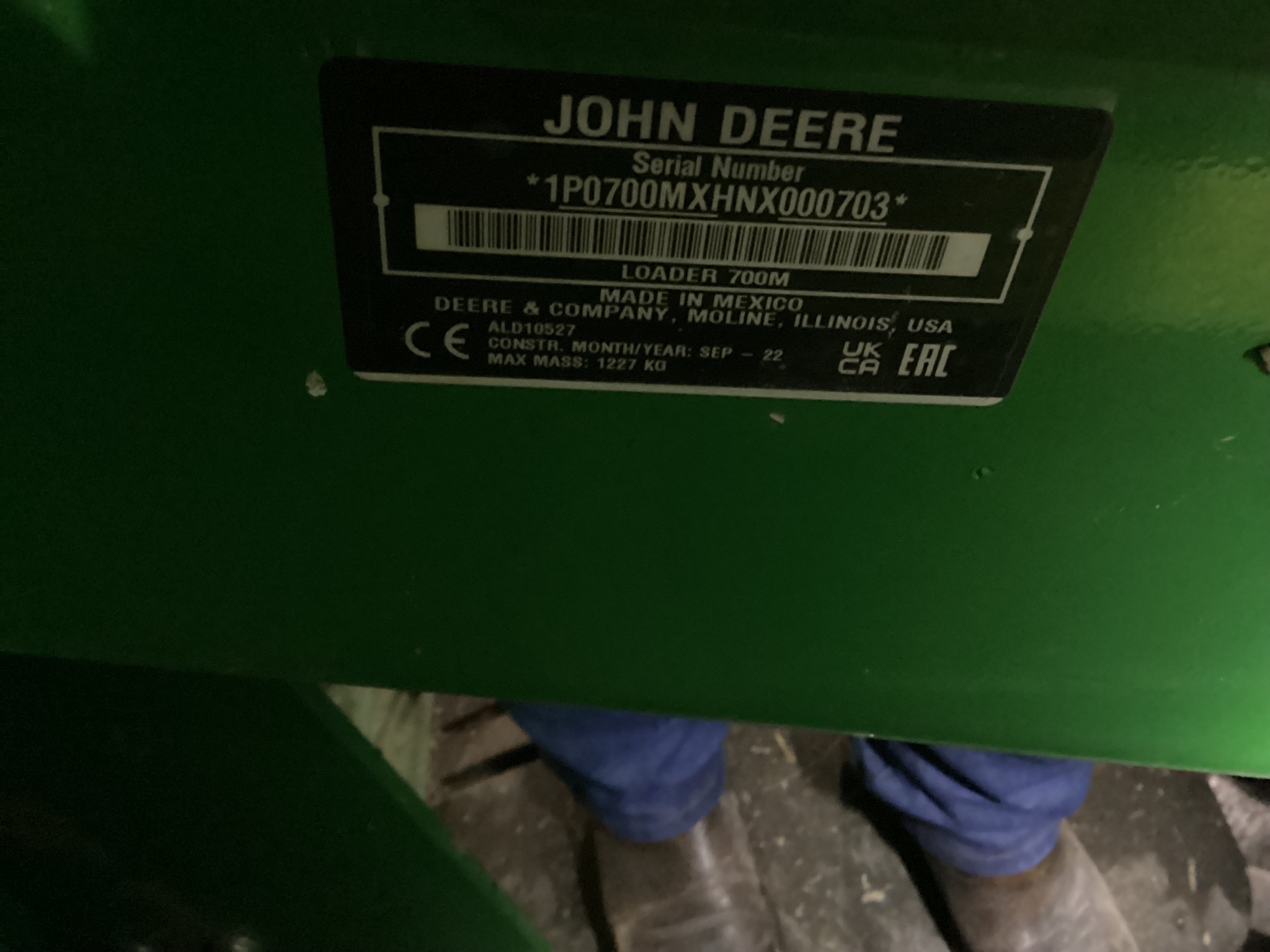 2012 John Deere 7260R Image 12