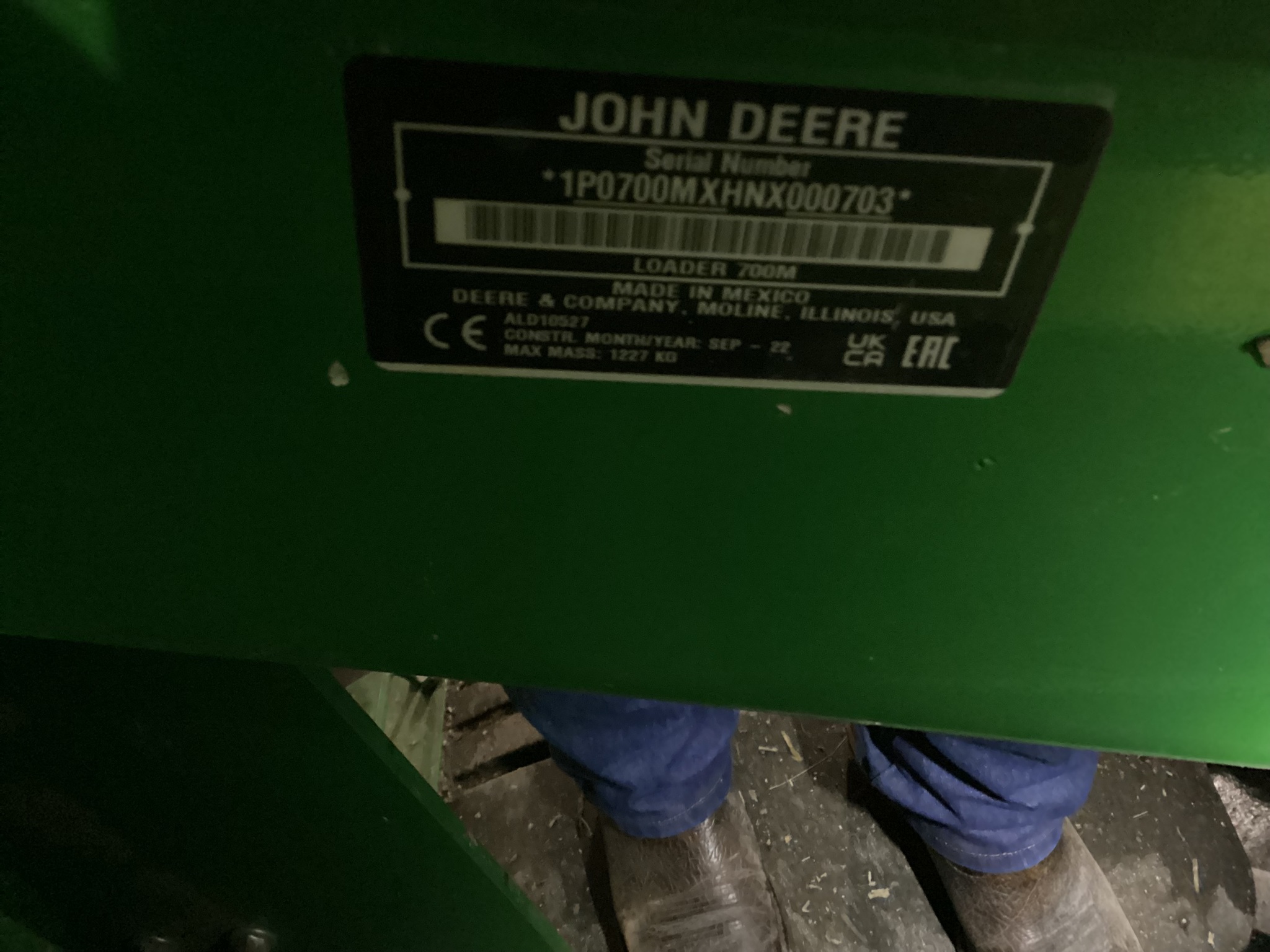 2012 John Deere 7260R Image 8