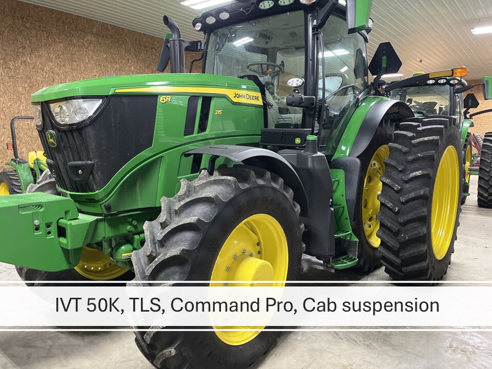 Used 2024 John Deere 6R 215 Row Crop Tractors at Koenig Equipment in Anna, OH - PhotoXL0