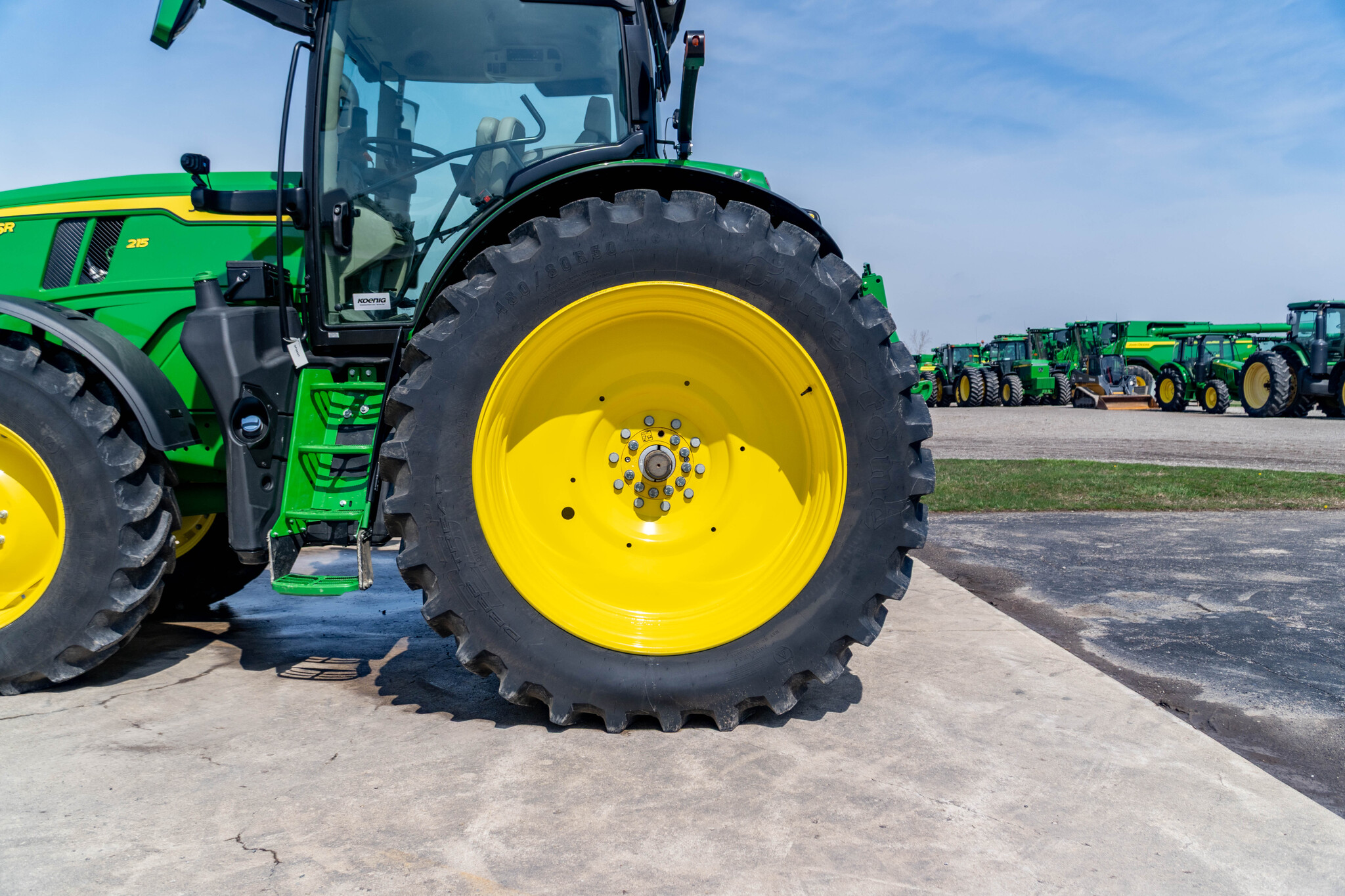 Used 2024 John Deere 6R 215 Row Crop Tractors at Koenig Equipment in Anna, OH - PhotoXL9