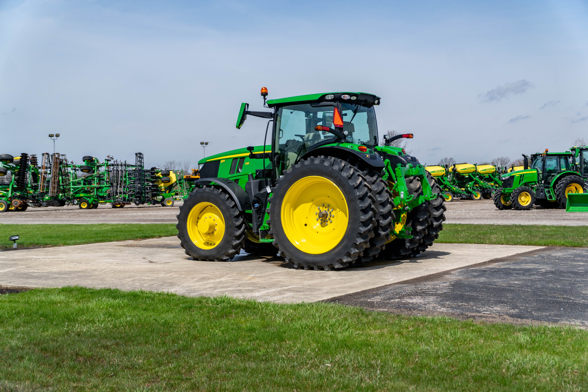 Used 2024 John Deere 6R 215 Row Crop Tractors at Koenig Equipment in Anna, OH - PhotoXL2