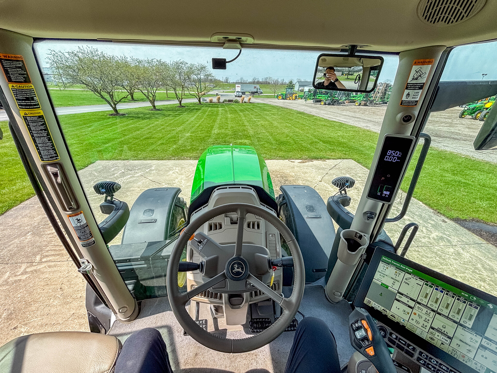 Used 2024 John Deere 6R 215 Row Crop Tractors at Koenig Equipment in Anna, OH - PhotoXL30