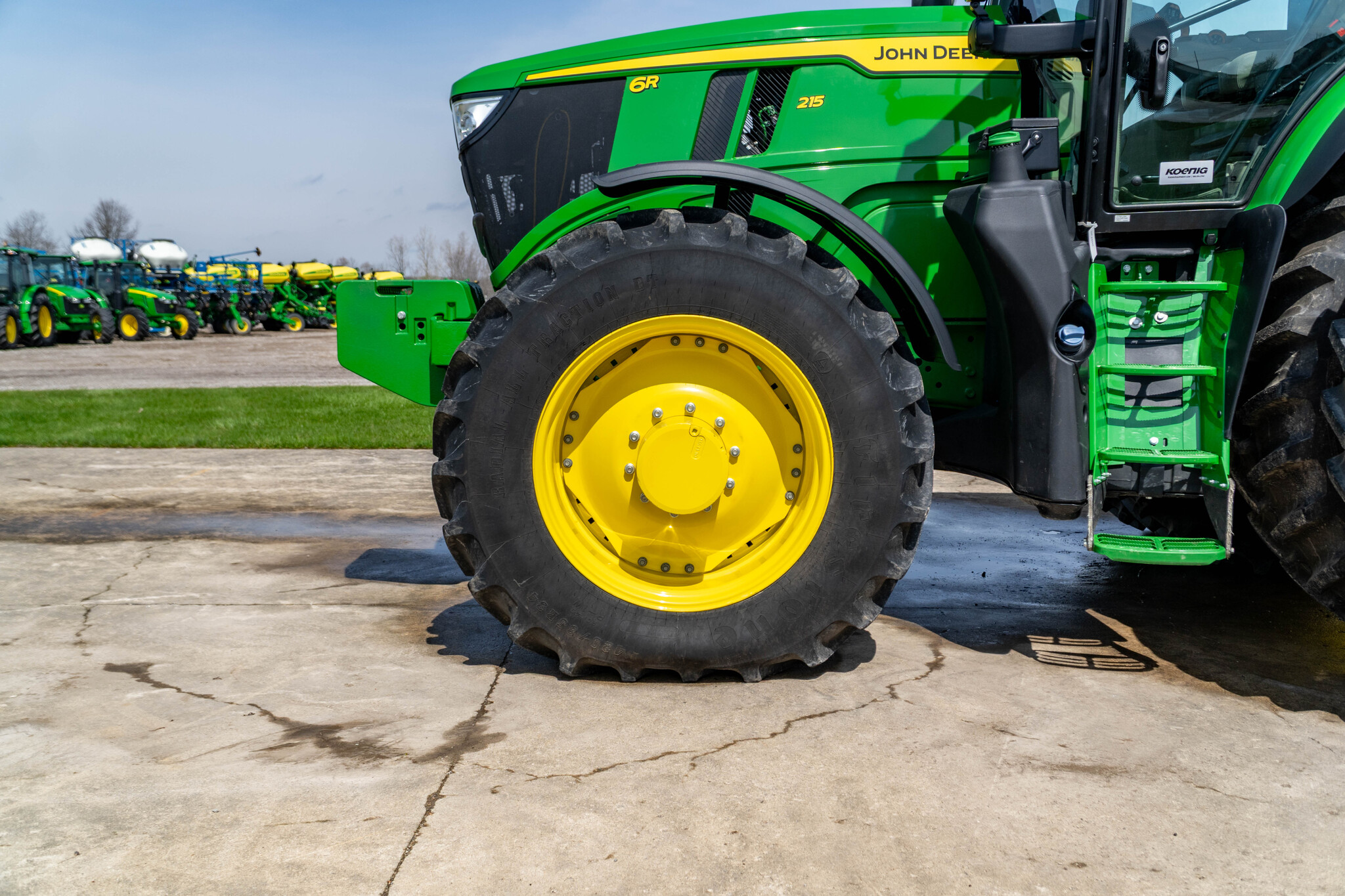 Used 2024 John Deere 6R 215 Row Crop Tractors at Koenig Equipment in Anna, OH - PhotoXL8