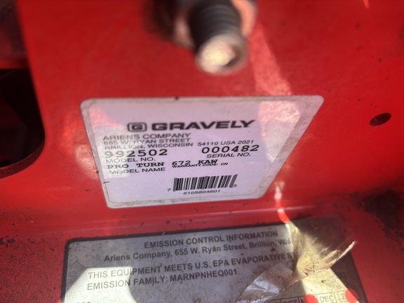 Used 2021 Gravely Pro-Turn 672 Zero Turn Mowers at Koenig Equipment in Lebanon, OH - Photo10