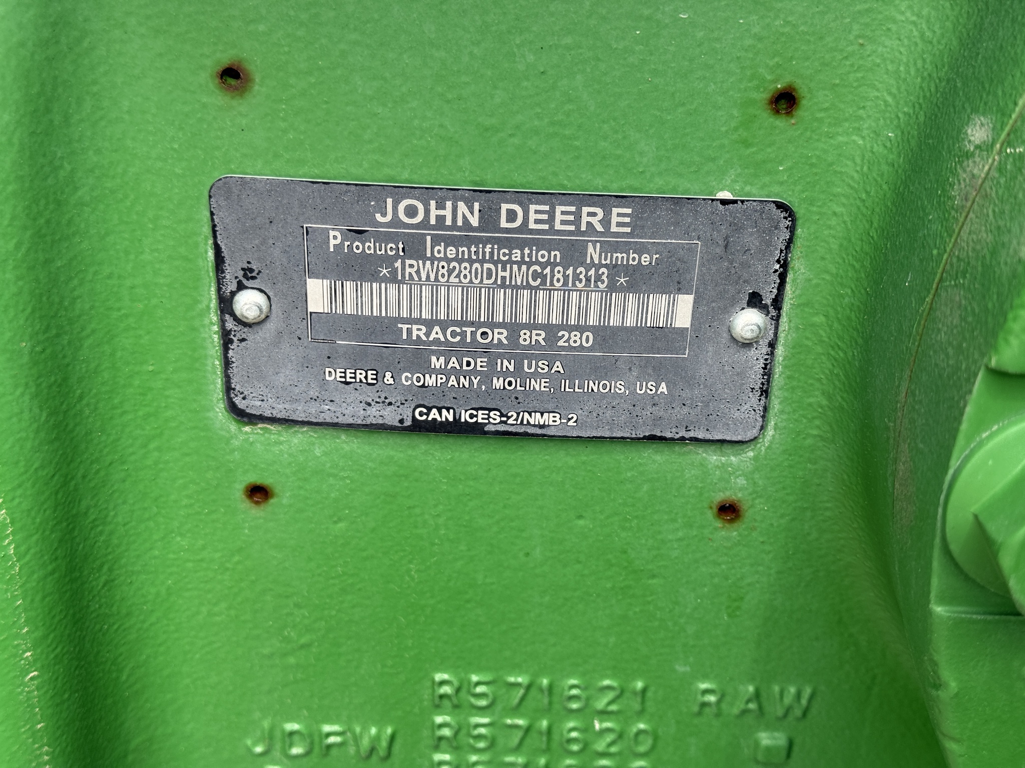 2021 John Deere 8R 280 Image 48