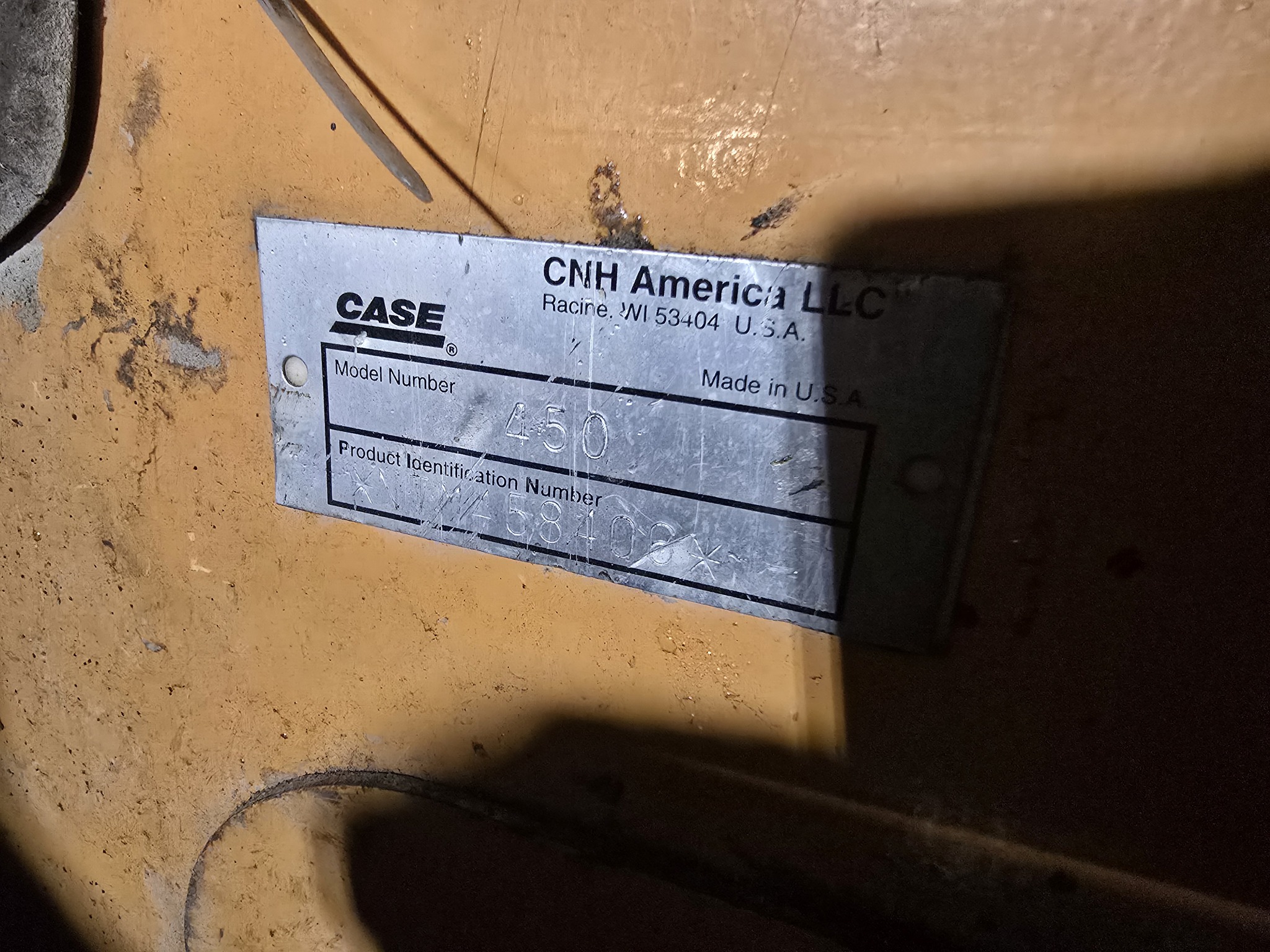 2007 Case 450 Image 22