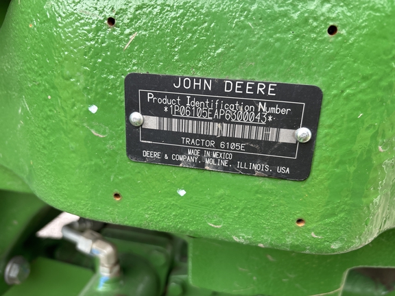 Used 2024 John Deere 6105E Cab Utility Tractors at Koenig Equipment in Greenville, OH - Photo22