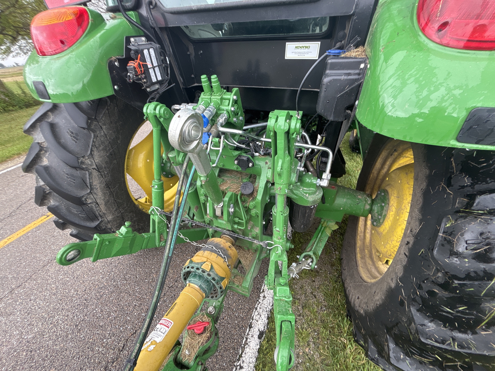 Used 2024 John Deere 6105E Cab Utility Tractors at Koenig Equipment in Greenville, OH - PhotoXL11