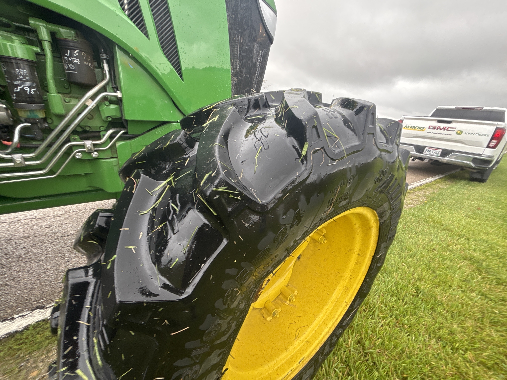 Used 2024 John Deere 6105E Cab Utility Tractors at Koenig Equipment in Greenville, OH - PhotoXL8