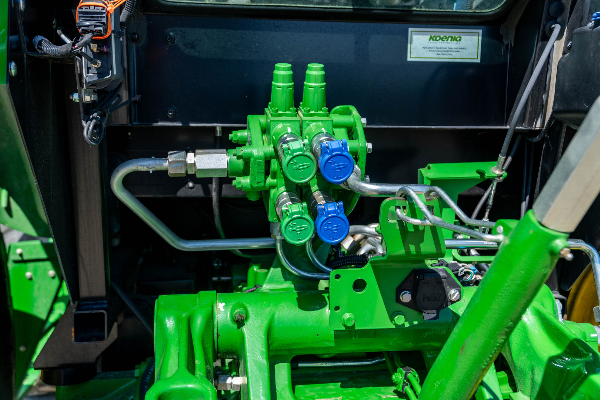 Used 2024 John Deere 6105E Cab Utility Tractors at Koenig Equipment in Anna, OH - PhotoXL17