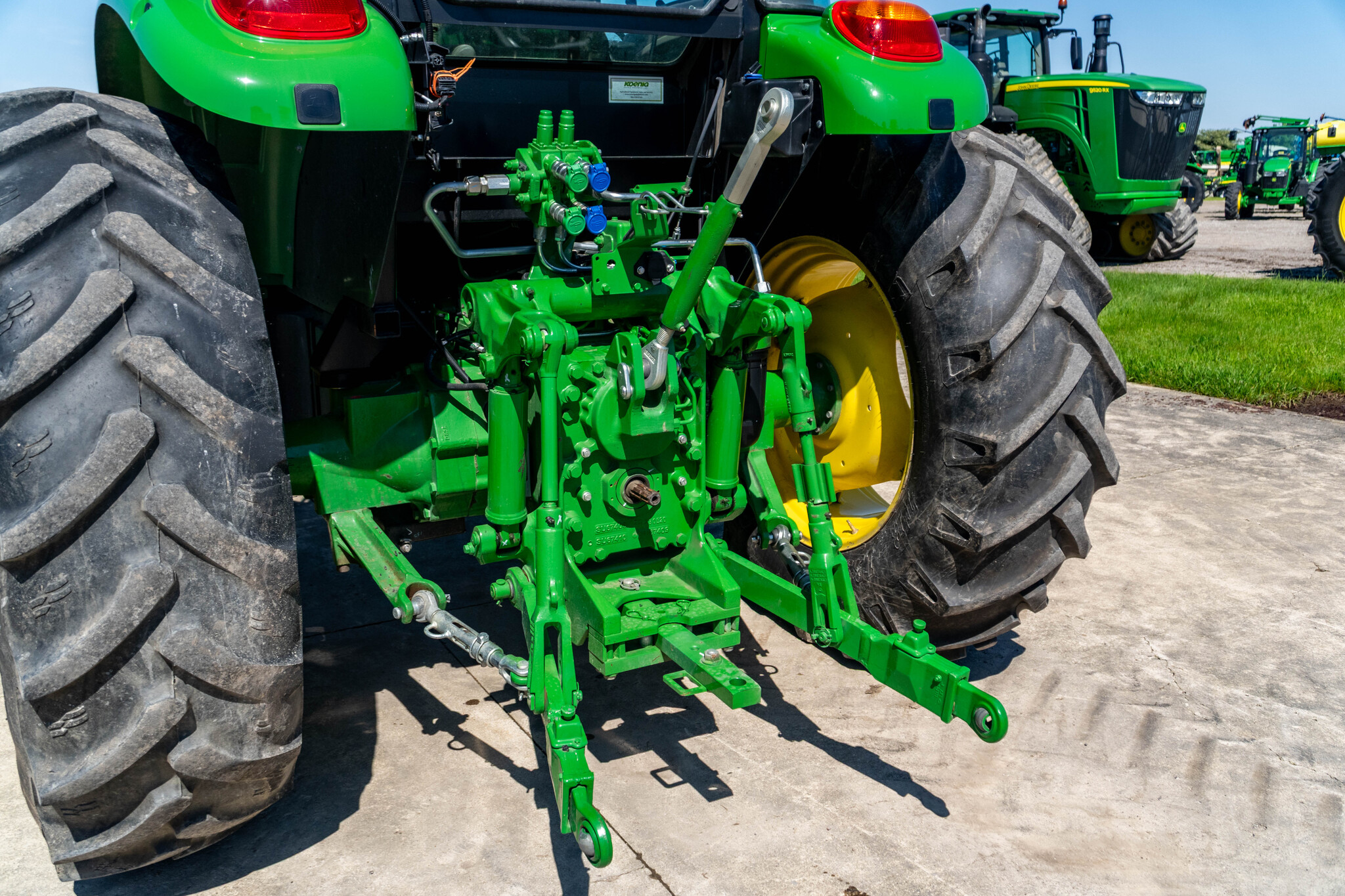 Used 2024 John Deere 6105E Cab Utility Tractors at Koenig Equipment in Anna, OH - PhotoXL16