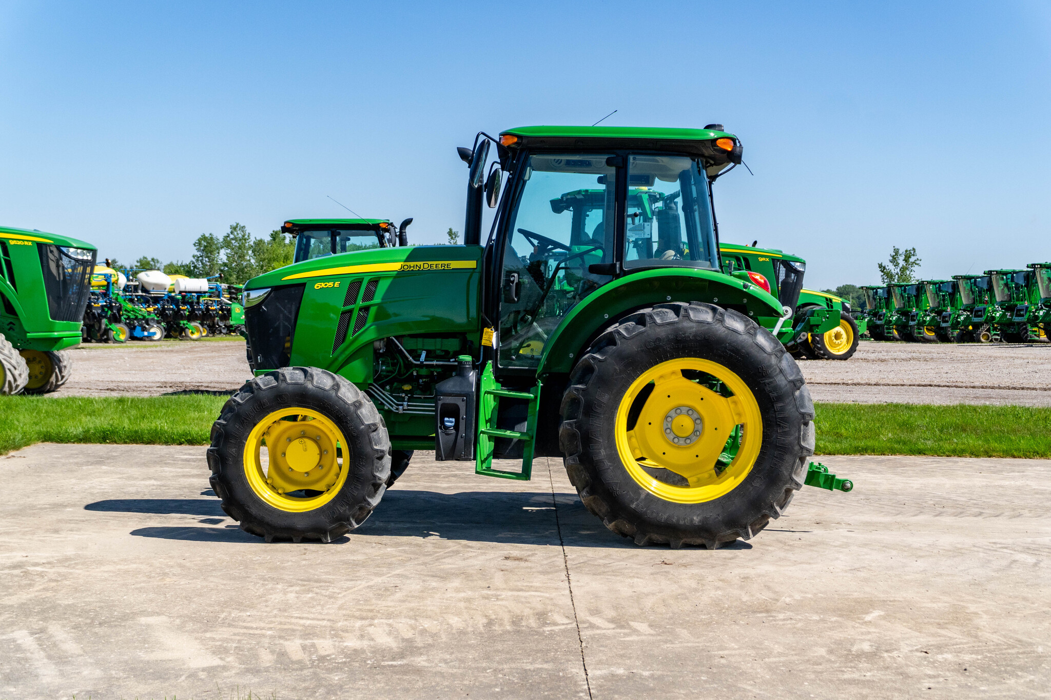 Used 2024 John Deere 6105E Cab Utility Tractors at Koenig Equipment in Anna, OH - PhotoXL1